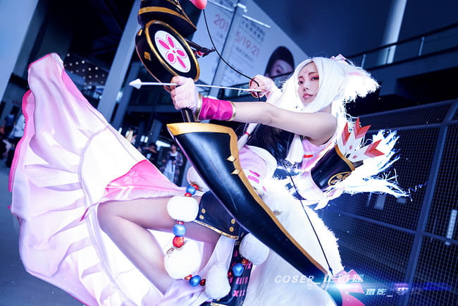 阴阳师 决战平安京 白狼 cosplay