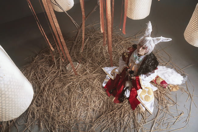 网易手游阴阳师 妖狐 cosplay图片