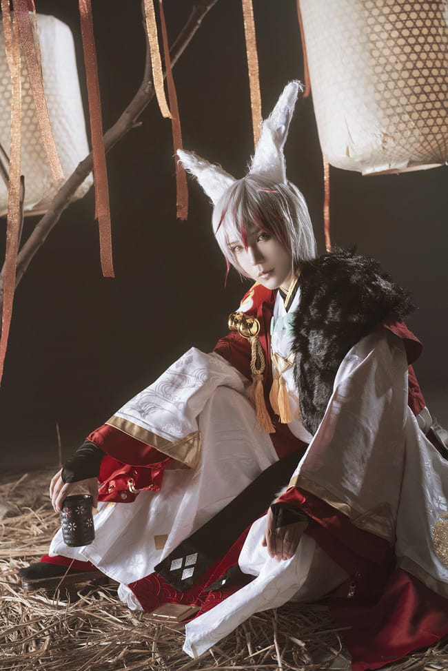 网易手游阴阳师 妖狐 cosplay图片