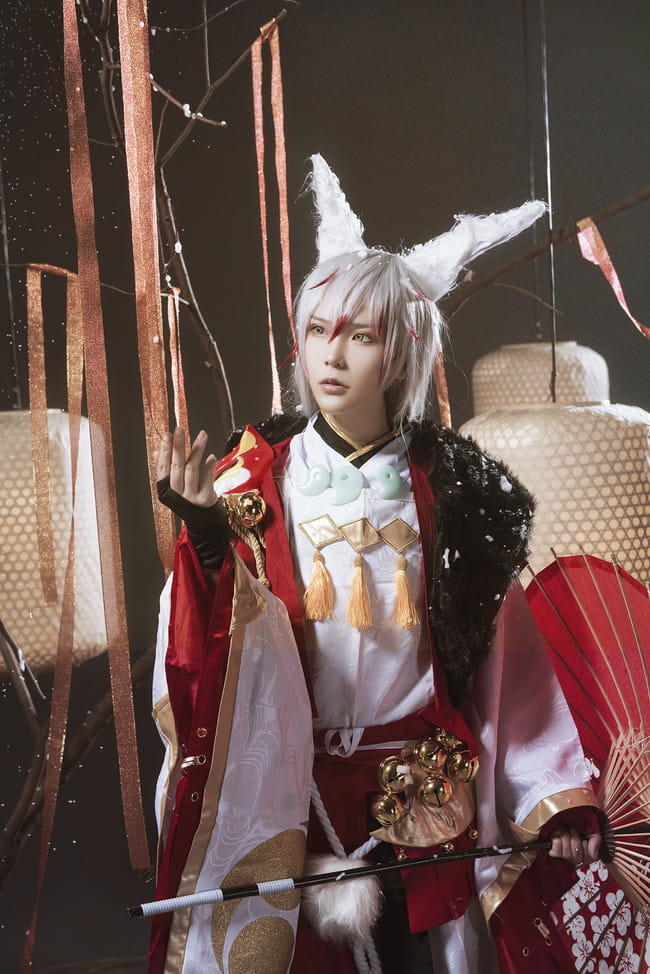 网易手游阴阳师 妖狐 cosplay图片