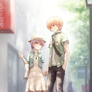 无论在哪里遇到你 我都会喜欢上你 二次元女生头像