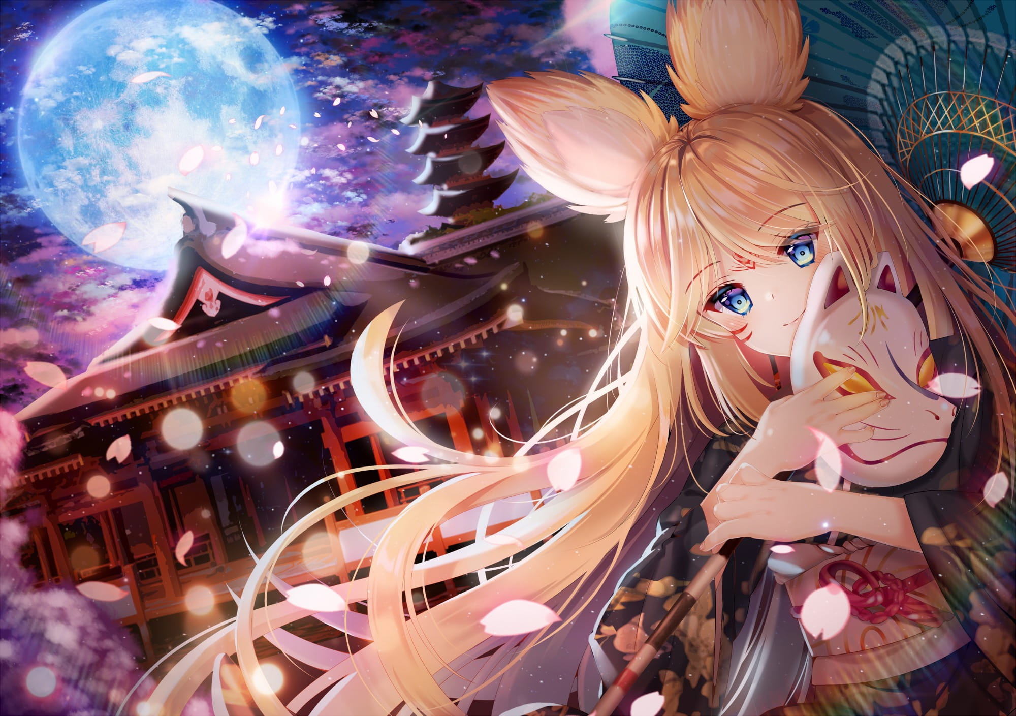 天空、大地、艳阳、微风 动漫壁纸20180607期(1)