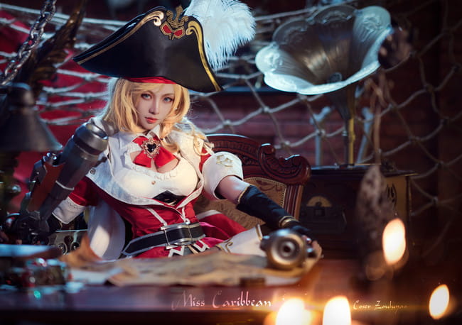 虞姬加勒比小姐cos正片