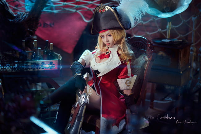 虞姬加勒比小姐cos正片