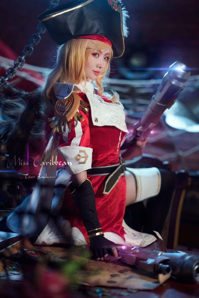 虞姬加勒比小姐cos正片