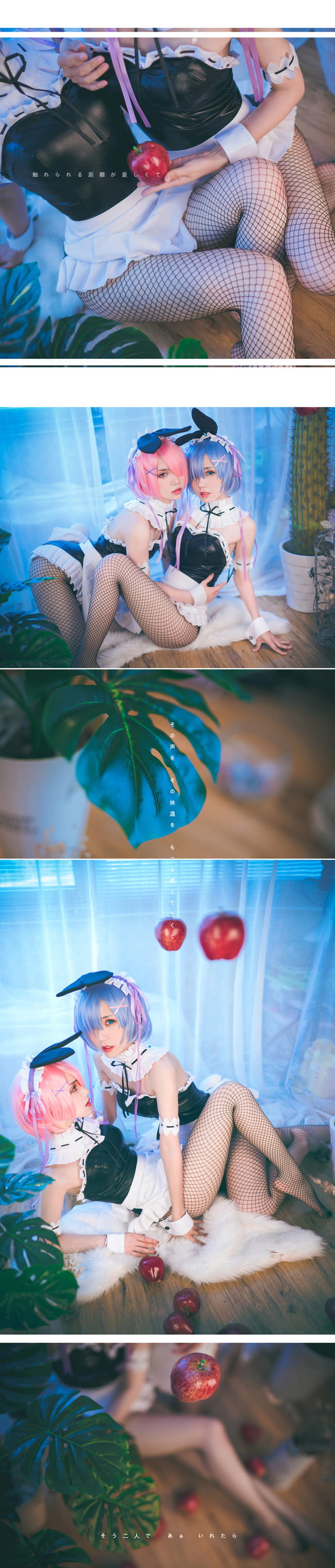 从零开始的异世界生活 拉姆蕾姆兔女郎 cosplay