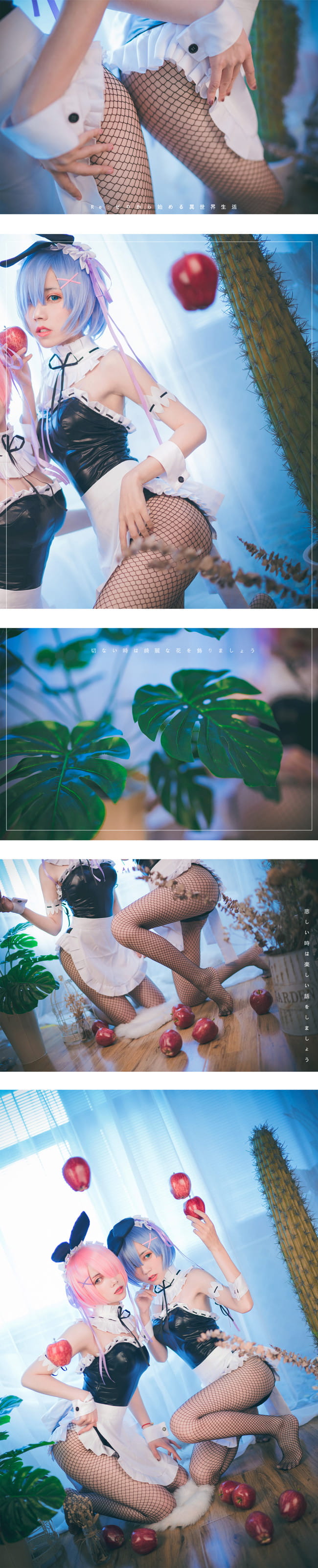 从零开始的异世界生活 拉姆蕾姆兔女郎 cosplay