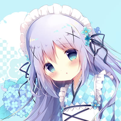 喜欢你 二次元动漫女生头像