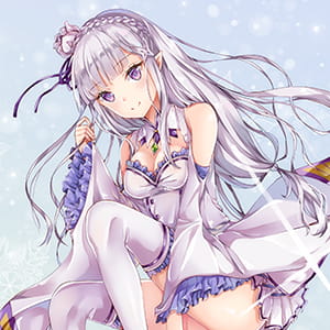 那么多的星星都装饰了你的心 二次元女生头像