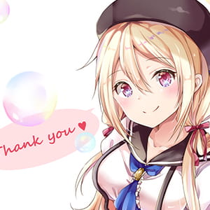 那么多的星星都装饰了你的心 二次元女生头像