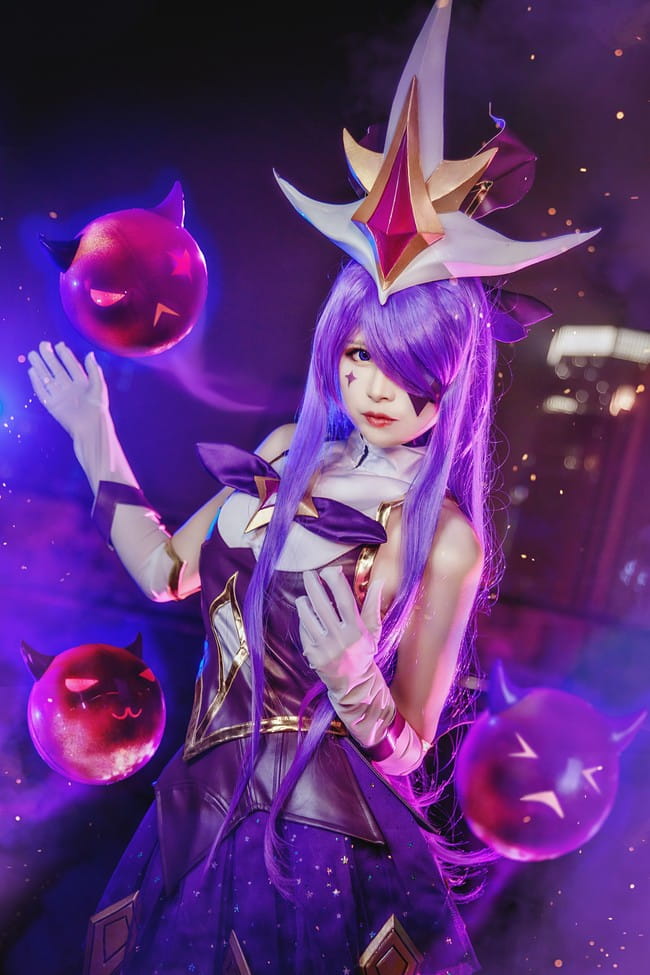 英雄联盟 星之守护者 暗黑元首辛德拉 cosplay