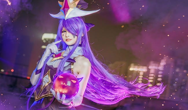英雄联盟 星之守护者 暗黑元首辛德拉 cosplay