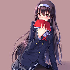 我可没有天才或者变态到   二次元女生头像