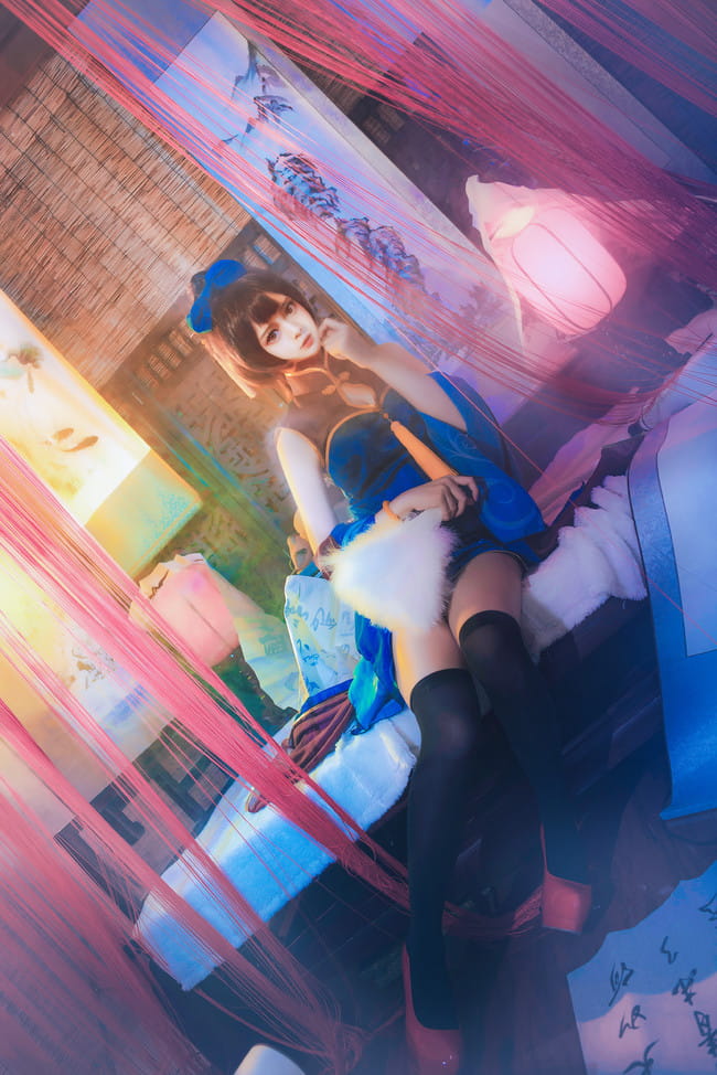 【cos正片】萤草同人觉醒旗袍