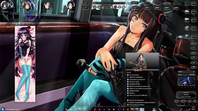 Windows7 萌化电脑主题 轻音少女 秋山澪