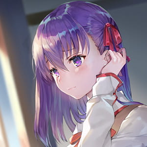 相信我 就算有一天，我们不小心走散 二次元女生头像