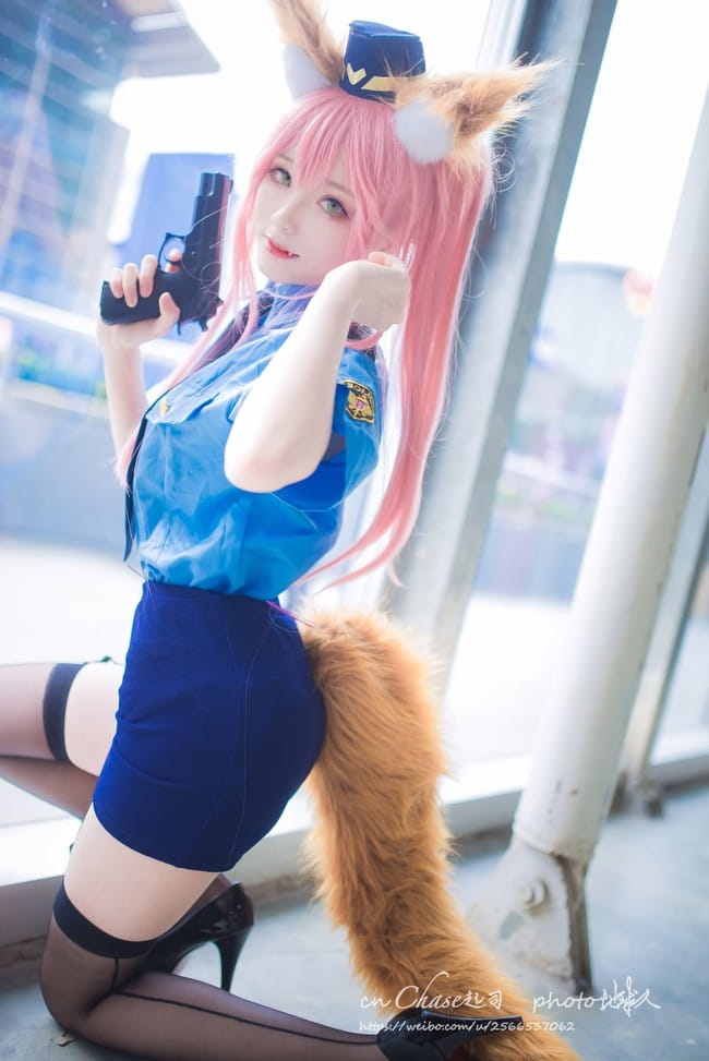 【cos正片】玉藻前警服