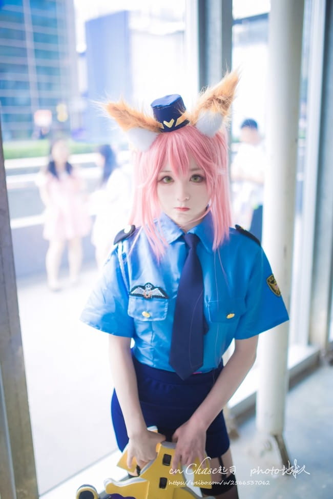 【cos正片】玉藻前警服