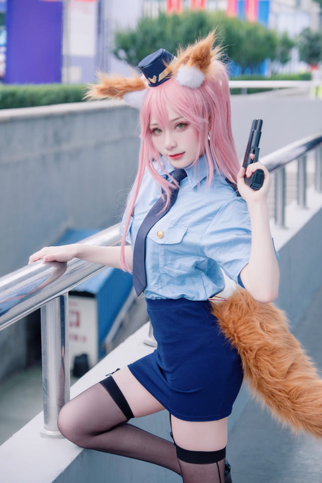 【cos正片】玉藻前警服