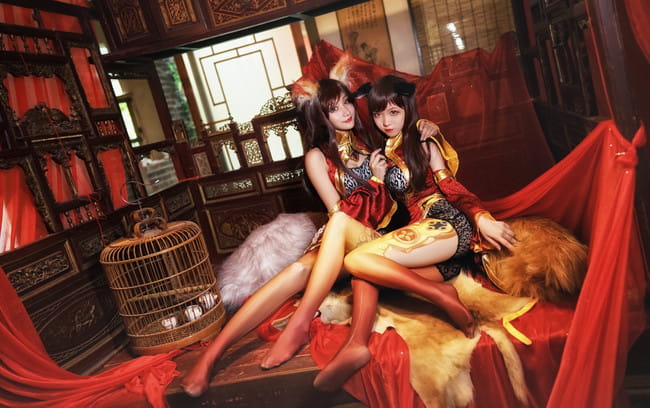 【cos正片】妲己双子cn优雅cn芽子