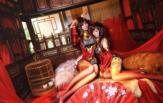 【cos正片】妲己双子cn优雅cn芽子