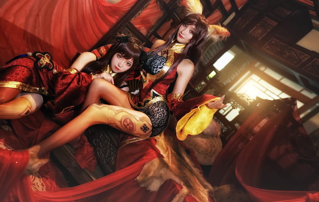 【cos正片】妲己双子cn优雅cn芽子