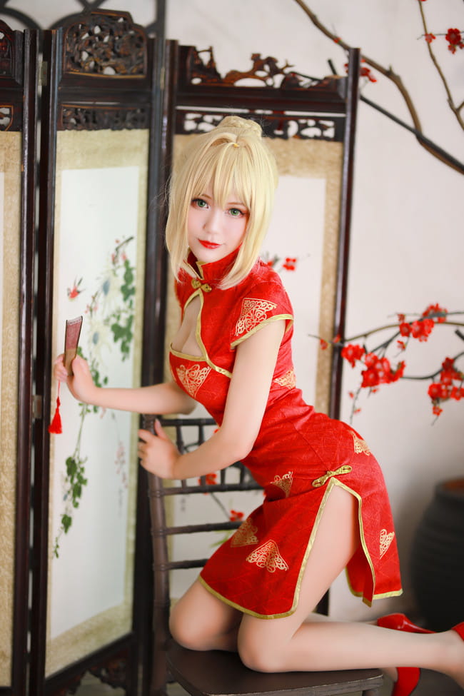 【cos正片】FGO旗袍尼禄~