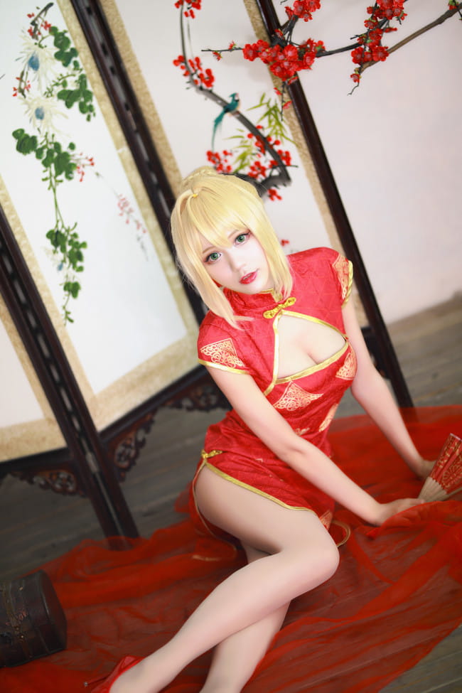 【cos正片】FGO旗袍尼禄~