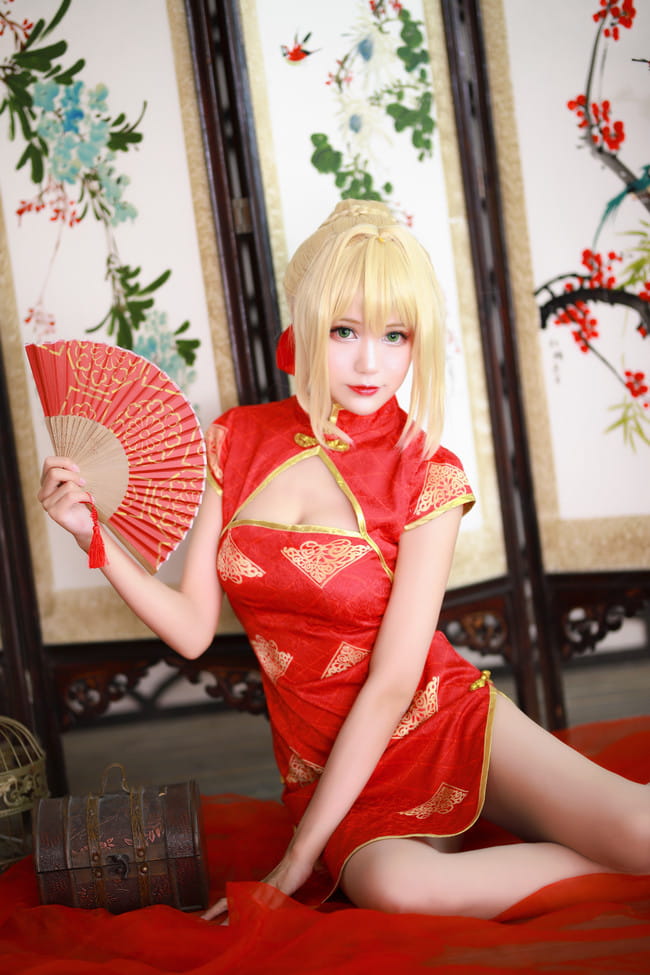 【cos正片】FGO旗袍尼禄~