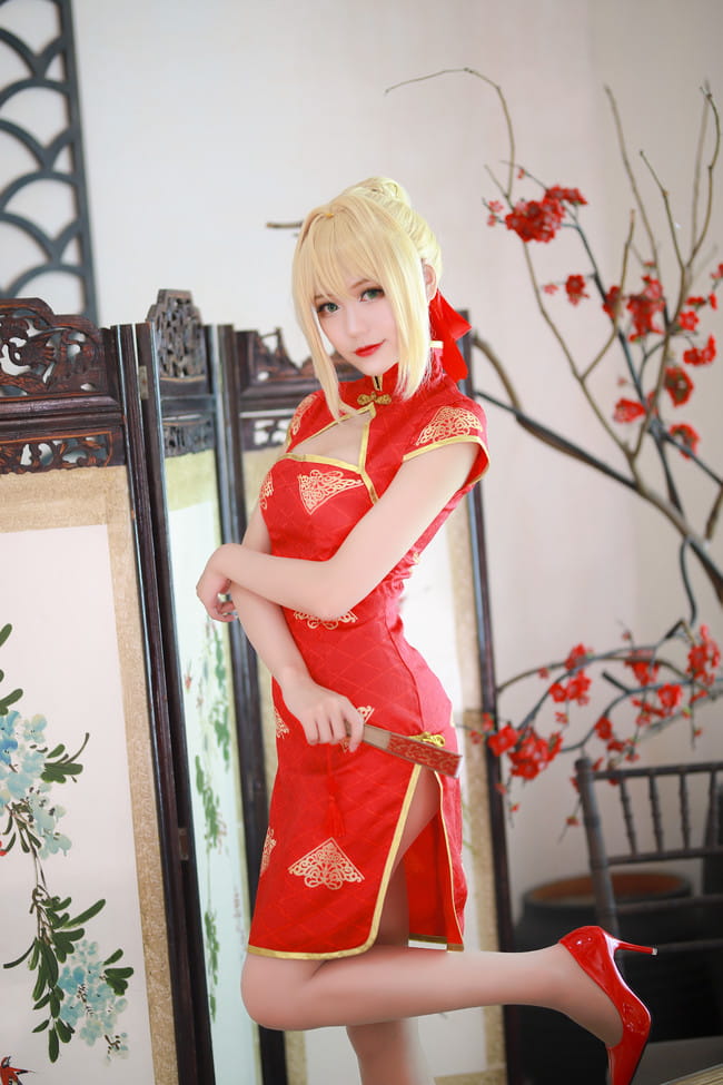 【cos正片】FGO旗袍尼禄~