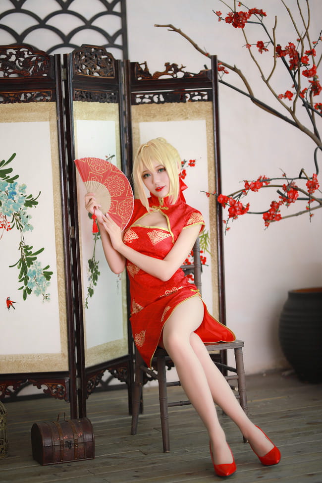 【cos正片】FGO旗袍尼禄~