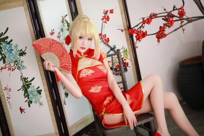 【cos正片】FGO旗袍尼禄~