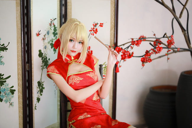 【cos正片】FGO旗袍尼禄~