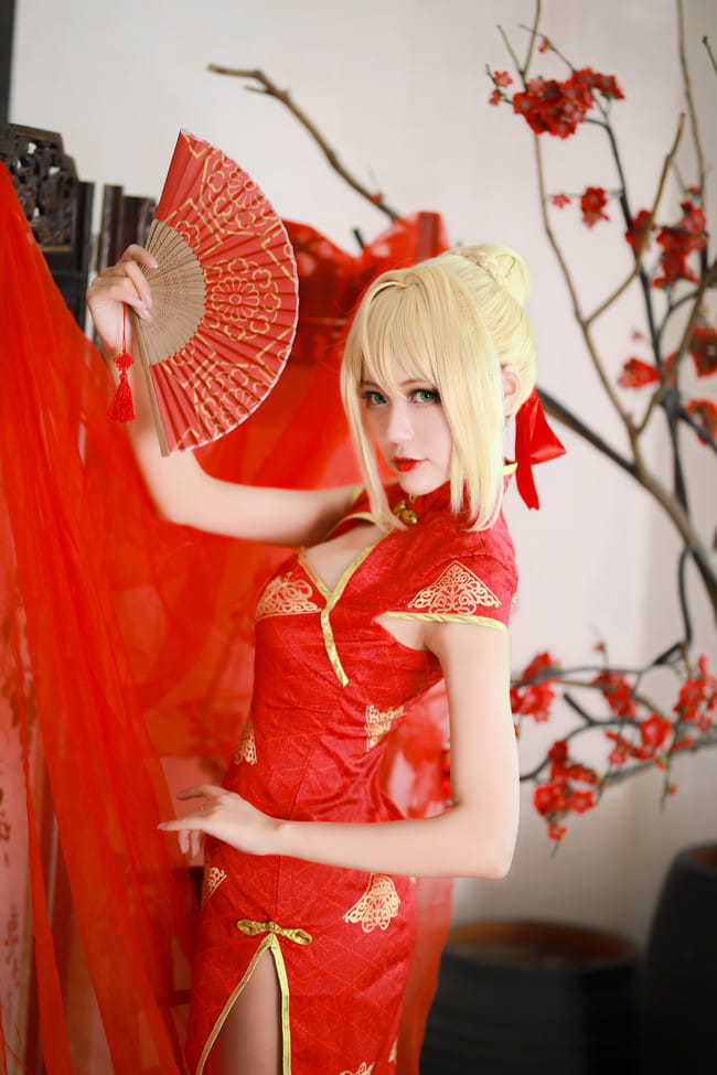 【cos正片】FGO旗袍尼禄~
