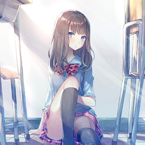 做不了决定的时候 二次元女生头像