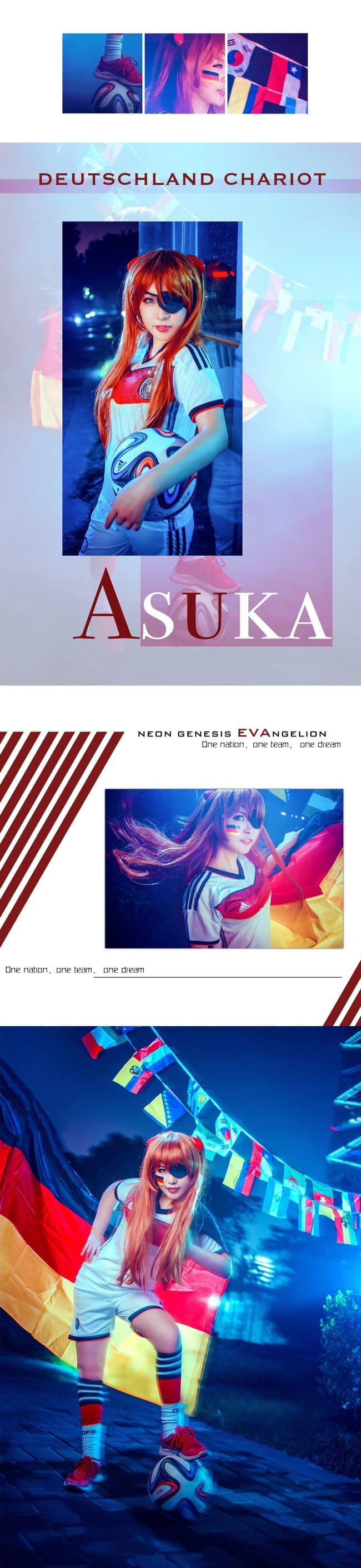 新世纪福音战士 明日香 cosplay