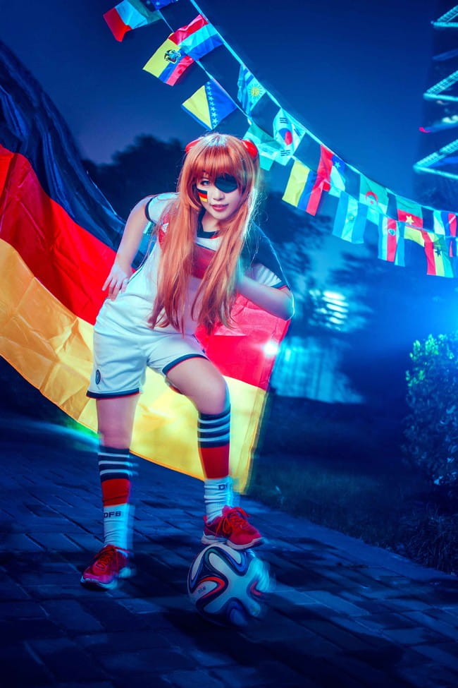 新世纪福音战士 明日香 cosplay