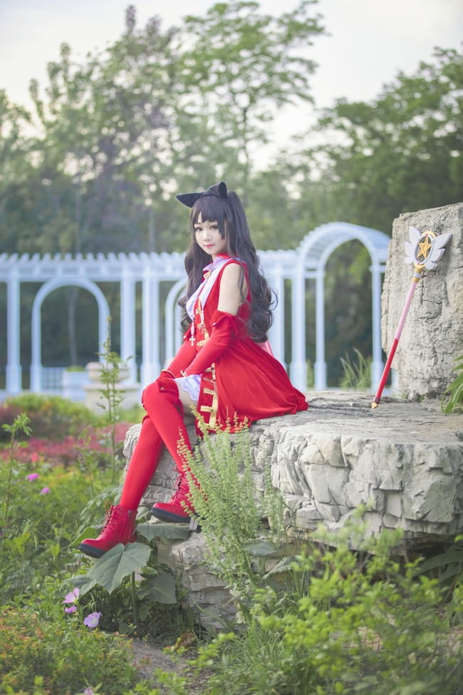 【cos正片】远坂凛红宝石礼装