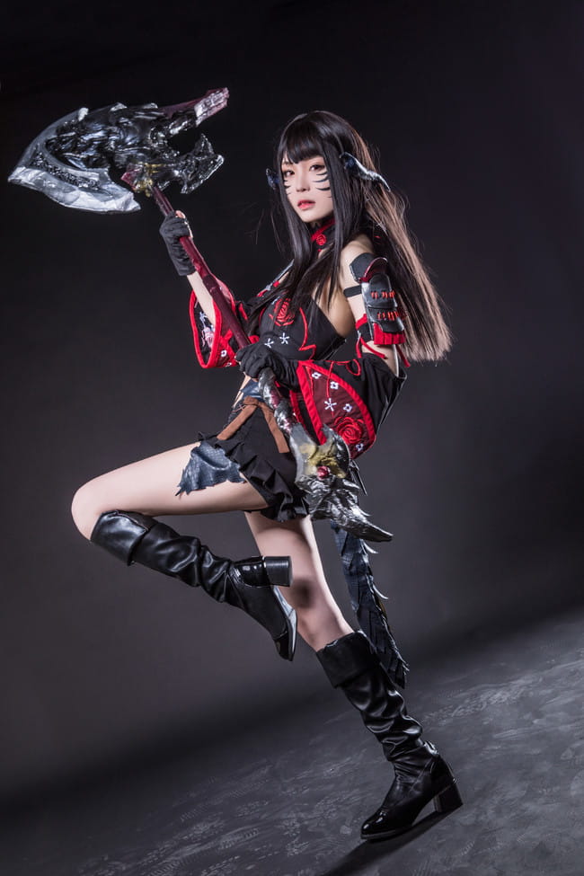 FF14-最终幻想14 紫水龙娘战士正片