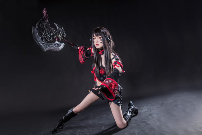 FF14-最终幻想14 紫水龙娘战士正片