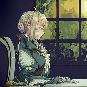 紫罗兰的永恒花园 动漫女头