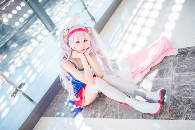 碧蓝航线 我永远喜欢拉菲 cosplay