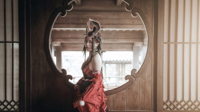 【cos正片】阴阳师手游花鸟卷