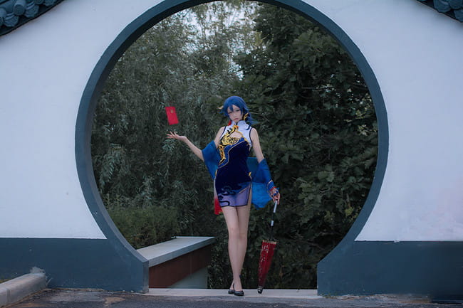 【cos正片】青燕化羽