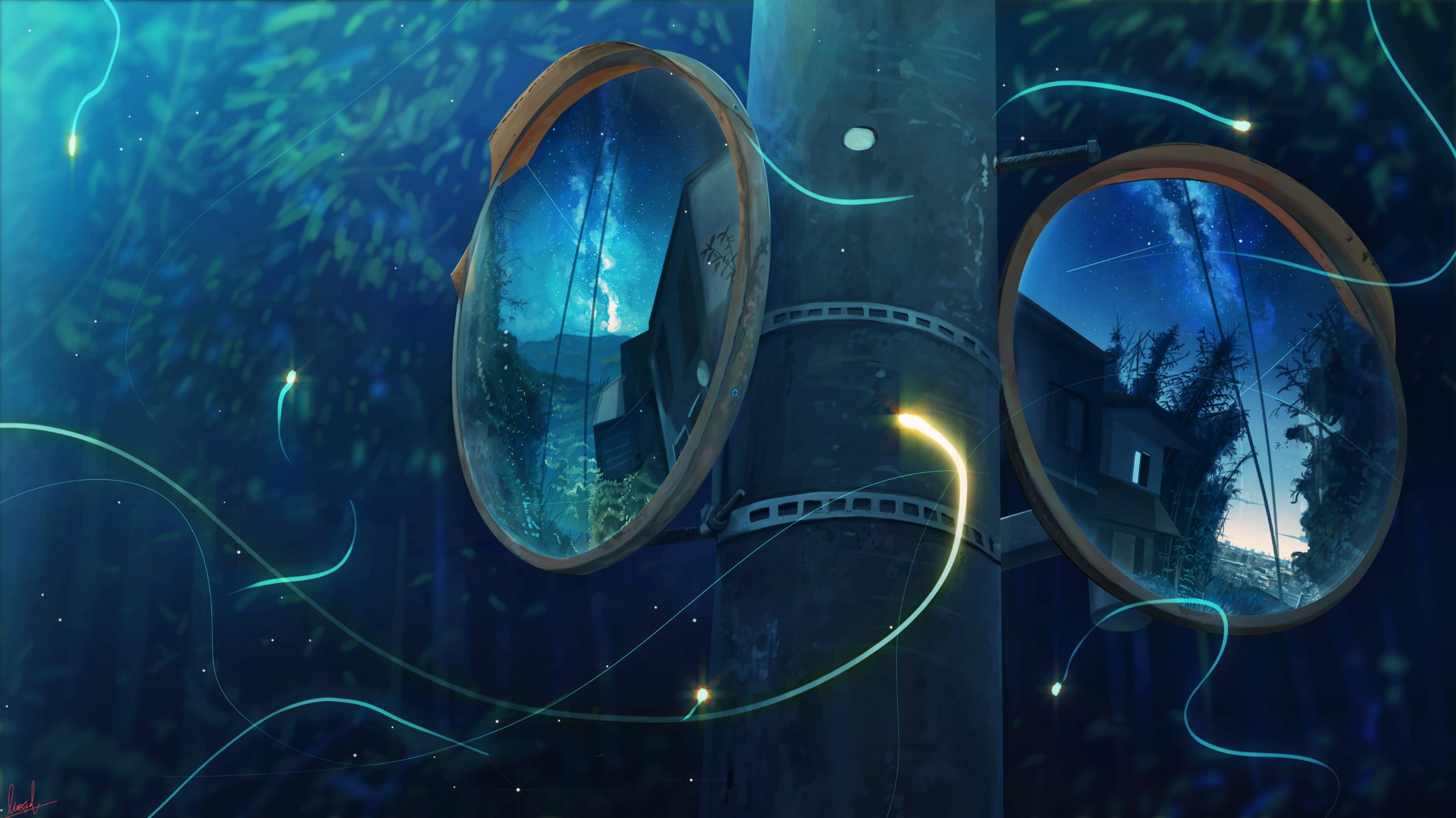 天生单翼 比翼双飞 动漫壁纸20180712期(1)