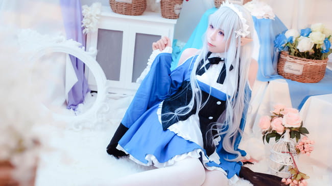 【cos正片】Re:从零开始的异世界生活艾米莉亚cos