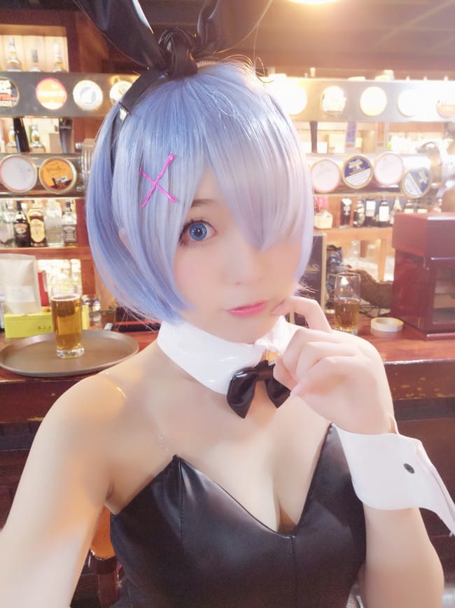 【cos正片】蕾姆兔女郎
