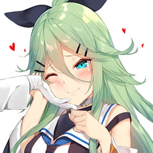 藏树叶的地方在森林 二次元动漫头像