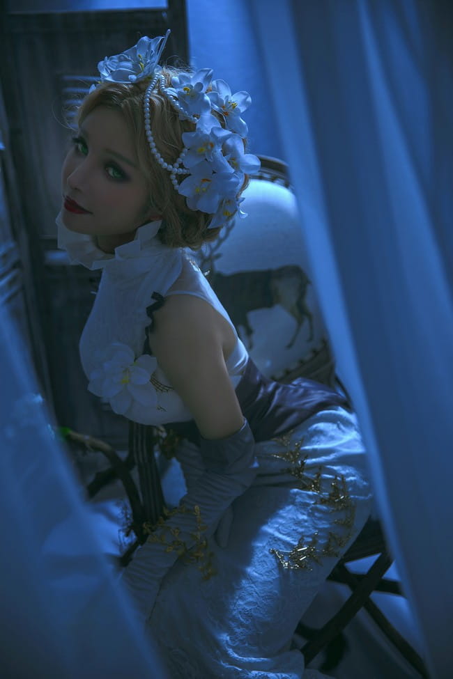 第五人格 监管者美智子花嫁 cosplay图片