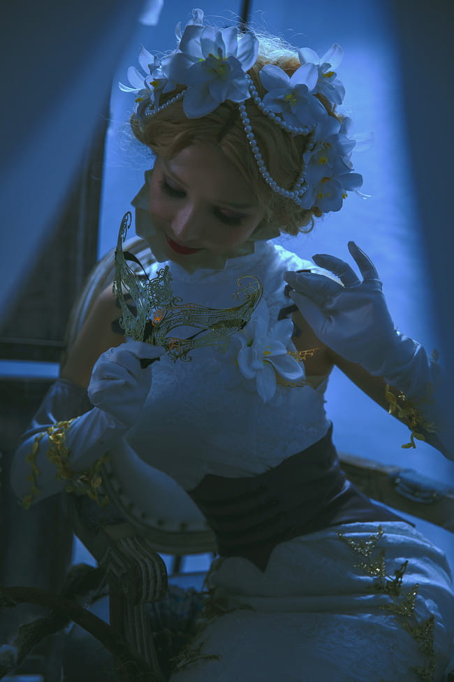 第五人格 监管者美智子花嫁 cosplay图片